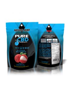 PureCBD Gummies Lychee