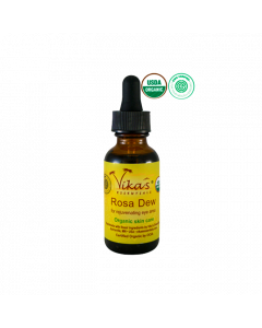 Vika's Rosa Dew Eye Serum - USDA Certified Organic and EWG Verified™